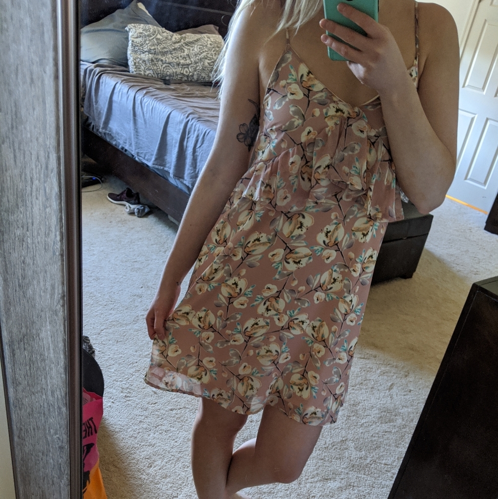 Floral Mini Dress